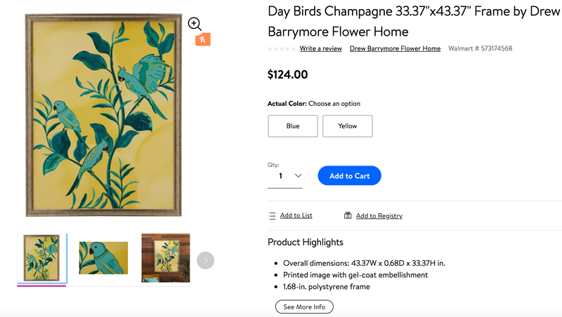 Illustration for article titled Drew Barrymore's Bohemian Home Decor Collection for Walmart Screams Florida Airbnb, and I Love It